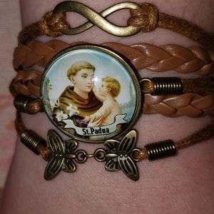 St Padua Bracelet. Catholic Saints Bracelet